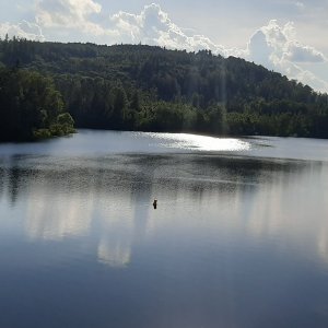 Krásy přehrady Kružberk